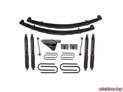 Skyjacker 4" Suspension Lift Kit w/ Black MAX Shocks Ford F-250 | F-350 Super Duty 1999 - F9403MK-B