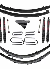Skyjacker 4" Suspension Lift System w/ Black MAX Shocks Ford F-250 | F-350 Super Duty February 1999                                     - F940MKS-B - Image 6