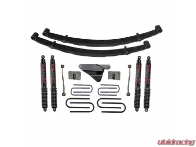 Skyjacker 4" Suspension Lift Kit w/ Black MAX Shocks Ford F-250 | F-350 Diesel 2000-2004 - F9452MK-B