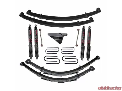 Skyjacker 4" Suspension Lift System w/ M95 Monotube Shocks Ford F-250 | F-350 Diesel March 1999-1999 - F9453MKS-M