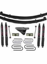 Skyjacker 4" Suspension Lift Kit w/ Black MAX Shocks Ford F-250 | F-350 Diesel Feb.1999-1999                                     - F945MK-B - Image 5