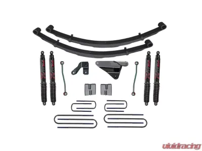 Skyjacker 6" Suspension Lift Kit w/ Black MAX Shocks Ford F-250 | F-350 Gas March 1999-1999 - F9603MK-B