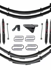 Skyjacker 6" Suspension Lift System w/ Black MAX Shocks Ford F-250 | F-350 Diesel 2000-2004                                     - F9652MKS-B - Image 6
