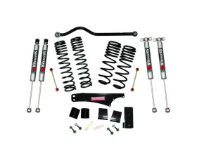 Skyjacker 3.5-4" Lift Dual Rate Long Travel Lift Kit w/ M95 Monotube Shocks Jeep Wrangler 2-Door 4WD 2007-2018