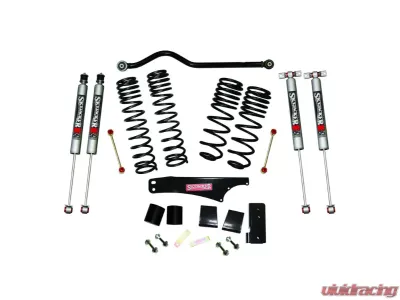Skyjacker 3.5-4" Lift Dual Rate Long Travel Lift Kit w/ M95 Monotube Shocks Jeep Wrangler 2-Door 4WD 2007-2018 - JK35BPMLT