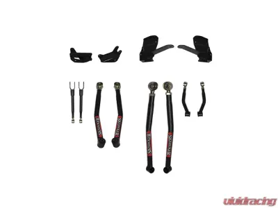 Skyjacker 7" Dual Rate Long Travel Long Arm Suspension Lift Kit w/ M95 Monotube Shocks Jeep Wrangler (JK) 2007-2018 - JK70LKLT-SX-M