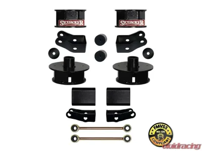 Skyjacker 2.5" Suspension Lift Kit w/ Metal Coil Spring Spacers Jeep Wrangler Rubicon 4WD 2021-2023 - JL25R3MSB