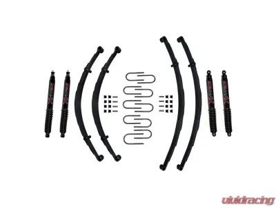 Skyjacker 2" Suspension Lift Kit w/ Black MAX Shocks International Scout II 4WD 1972-1980 - S20K-B