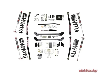 Skyjacker 6" Long Arm Suspension Lift Kit Rock Ready 1 Series w/ M95 Monotube Shocks Jeep Wrangler (TJ) 1997-2006 - TJ60RR1LTK-M