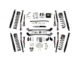 Skyjacker 6" Long Arm Suspension Lift Kit Rock Ready 2 Series w/ Black MAX Shocks Jeep Wrangler (TJ) 1997-2006