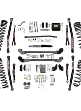 Skyjacker 6" Long Arm Suspension Lift Kit Rock Ready 2 Series w/ Hydro 7000 Shocks Jeep Wrangler (TJ) 1997-2006                                     - TJ60RR2LTK-H - Image 7