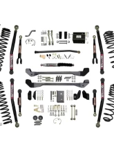 Skyjacker 6" Long Arm Suspension Lift Kit Rock Ready 2 Series w/ M95 Monotube Shocks Jeep Wrangler (TJ) 1997-2006                                     - TJ60RR2LTK-M - Image 7