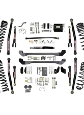 Skyjacker 6" Long Arm Suspension Lift Kit Rock Ready 2 Series w/ Nitro 8000 Shocks Jeep Wrangler (TJ) 1997-2006                                     - TJ60RR2LTK-N - Image 7