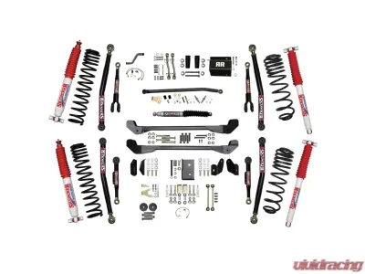 Skyjacker 6" Long Arm Suspension Lift Kit Rock Ready 2 Series w/ Nitro 8000 Shocks Jeep Wrangler (TJ) 1997-2006 - TJ60RR2LTK-N