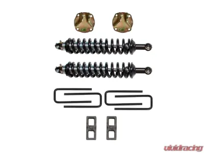 Skyjacker 2-3" Coil-Over Suspension Lift Kit w/ Black MAX Shocks Toyota Tundra 4WD 2007-2019 - TU730K-B