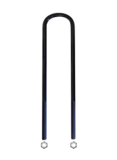 Skyjacker U-Bolt Kit Semi-Round 0.625" Diameter 3.25" ID Width 20" ID Length w/ Nuts                                     - U20FUR - Image 2