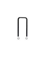 Skyjacker U-Bolt Kit Square 0.5625" Diameter 2.5" ID Width 7" ID Length w/ Nuts                                     - UDAF - Image 2