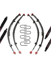 Skyjacker 2.5" Sport Lift Kit w/ Black MAX Shocks Jeep Wrangler 1987-1995                                     - YJ21BKB - Image 4