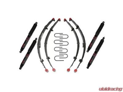 Skyjacker 2.5" Sport Lift Kit w/ Black MAX Shocks Jeep Wrangler 1987-1995 - YJ21BKB