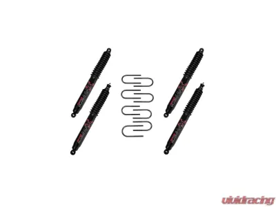 Skyjacker 2.5" Sport Lift Kit w/ Black MAX Shocks Jeep Wrangler 1987-1995 - YJ21BKB