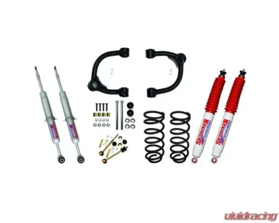 Skyjacker 3in Upper A-Arm Kit with Performance Struts Rear Coils and Nitro Shocks - T4330STUN