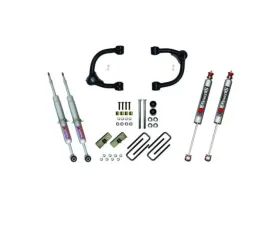 Skyjacker 3inch Upper A-Arm Kit with Performance Struts and Rear Blocks and M95 Monotube Shocks