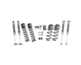 Skyjacker 2.5inch Front and Rear Dual Rate Long Travel Kit with M95 Monotube Shocks Jeep TJ | LJ