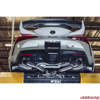 ARK Performance DT-S Catback Exhaust System w/ Polished Tips Toyota Supra GR A90 2020-2024 - SM1410-0119D