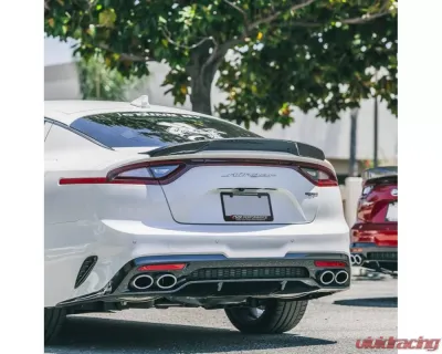 ARK C-FX Carbon Fiber Trunk Spoiler Type V2 Wing Kia Stinger 2018+ - CFXS-0811C