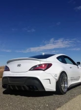 ARK Solus Polyurethane Rear Bumper Hyundai Genesis Coupe 2010-2016                                     - FS0702-1304P - Image 2
