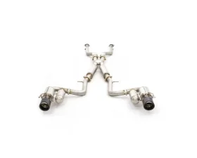 ARK GRIP Stainless Catback Exhaust w/Carbon Fiber Single Slip On Lexus IS 250 | 350 RWD 2021+