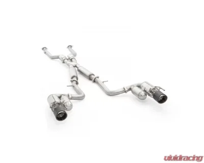 ARK GRIP Stainless Catback Exhaust w/Carbon Fiber Single Slip On Lexus IS 250 | 350 RWD 2021+ - SM1502-2120G