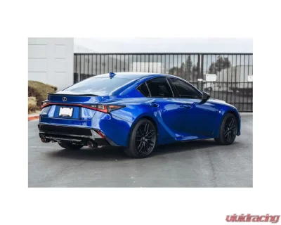 ARK GRIP Stainless Catback Exhaust w/Carbon Fiber Single Slip On Lexus IS 250 | 350 RWD 2021+ - SM1502-2120G