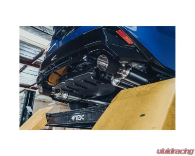 ARK GRIP Stainless Catback Exhaust w/Carbon Fiber Single Slip On Lexus IS 250 | 350 RWD 2021+ - SM1502-2120G