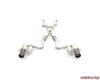 ARK GRIP Stainless Catback Exhaust w/Carbon Fiber Single Slip On Lexus IS 250 | 350 AWD 2021+ - SM1502-2210G