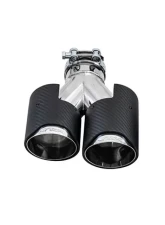 ARK Performance 3.5 inch Carbon Fiber Driver Side Slip-On Dual Tips                                     - TIP4-CF3.5LH - Image 4