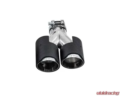 ARK Performance 3.5 inch Carbon Fiber Passenger Side Slip-On Dual Tips - TIP4-CF3.5RH