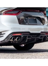 ARK Legato Fiberglass Diffuser Kia Stinger 2018-2023                                     - CF08-DIFB - Image 2