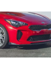 ARK Carbon Fiber Front Lip Type A Kia Stinger 2018-2021                                     - CF08-LIPA - Image 4
