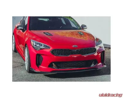 ARK Carbon Fiber Front Lip Type A Kia Stinger 2018-2021 - CF08-LIPA
