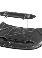 ARK Performance Legato V2 Hood Carbon Fiber Kia Stinger 2018-2023                                     - SFLH-0822C - Image 6