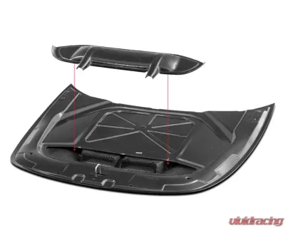 ARK Performance Legato V2 Hood Carbon Fiber Kia Stinger 2018-2023 - SFLH-0822C
