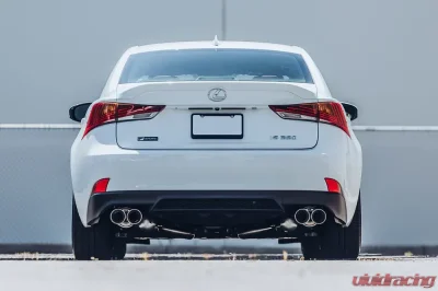 ARK GRIP Stainless Catback Exhaust w/Polished Tip Lexus IS300 | IS350 AWD 3.5L 2017-2020 - SM1502-4117G