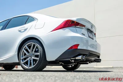 ARK GRIP Stainless Catback Exhaust w/Polished Tip Lexus IS300 | IS350 AWD 3.5L 2017-2020 - SM1502-4117G