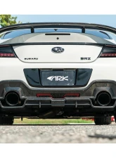 ARK Performance C-FX Forged Carbon Rear Diffuser for Subaru BRZ | Toyota GR86 2022+                                     - CFXD-1202FC - Image 3