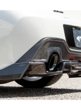 ARK Performance C-FX Forged Carbon Rear Diffuser for Subaru BRZ | Toyota GR86 2022+                                     - CFXD-1202FC - Image 4