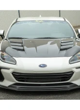 ARK Performance C-FX Fiberglass Hood for Subaru BRZ & Toyota GR86 2022+                                     - CFXH-1202FG - Image 4
