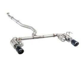 ARK Performance DT-S Exhaust System with Burnt Tips for Honda Civic SI Sedan & Acura Integra 2022+