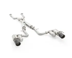 ARK Performance Front Pipe Grip Exhaust System with HFC & Carbon Fiber Tips for Lexus IS250 IS350 RWD 2014-2016