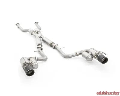 ARK Performance Front Pipe Grip Exhaust System with HFC & Carbon Fiber Tips for Lexus IS250 IS350 RWD 2014-2016 - SM1500-2417GC